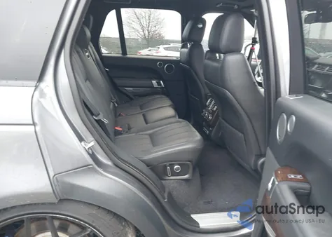 2016 Land Rover Range Rover 3.0L V6 Supercharged Hse из США, поврежденный, VIN SALGS2PF5GA287346